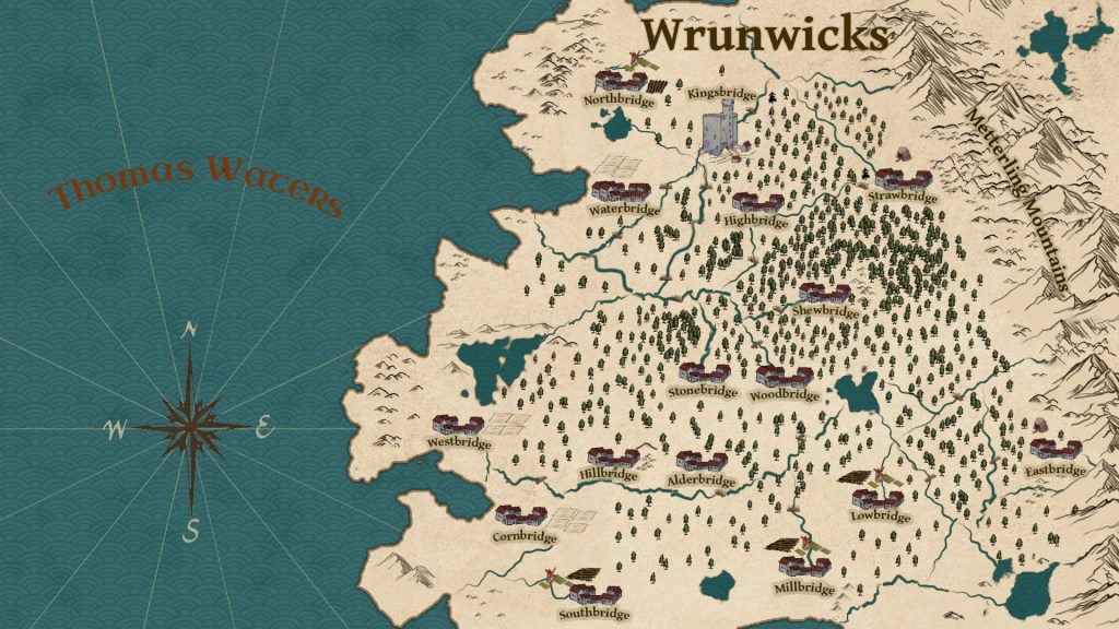 A land where the wrunwick once ruled. 